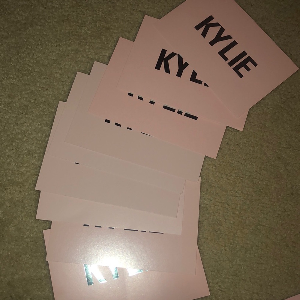 9 Kylie cards